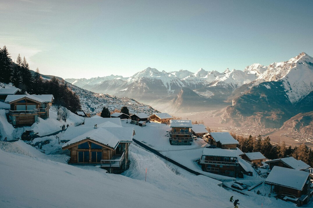swiss mountain chalet