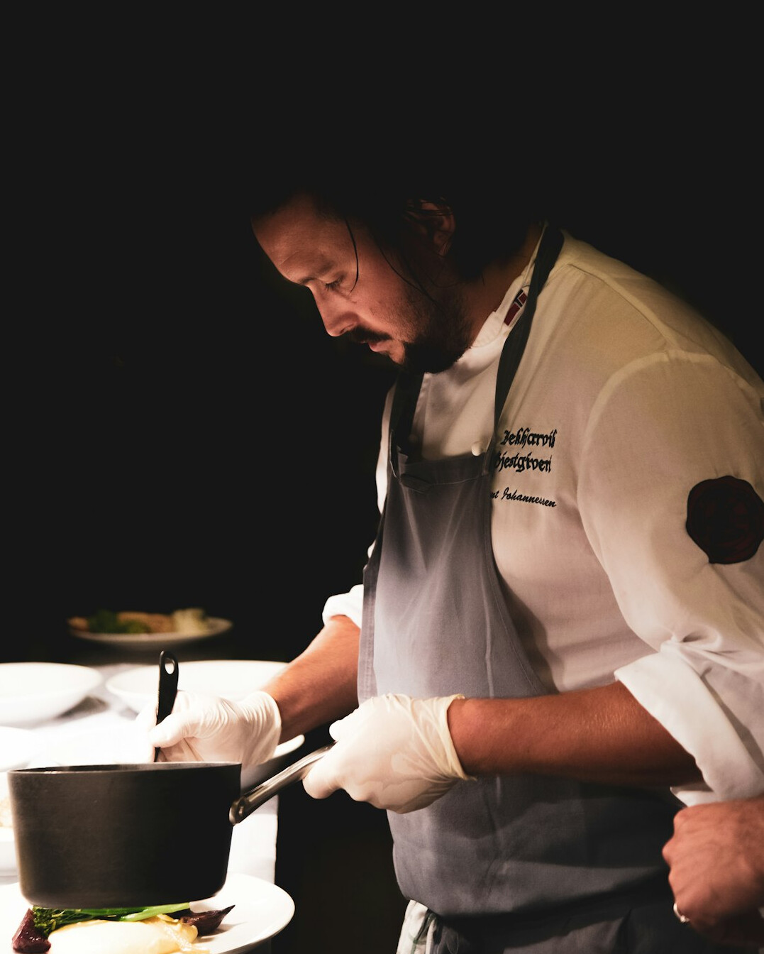 french chef cooking