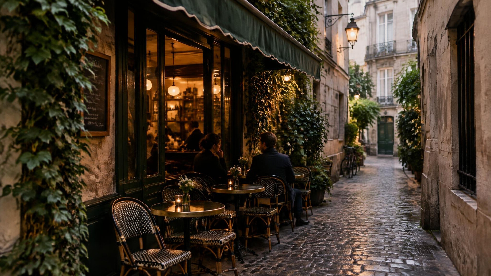 secret paris street cafe