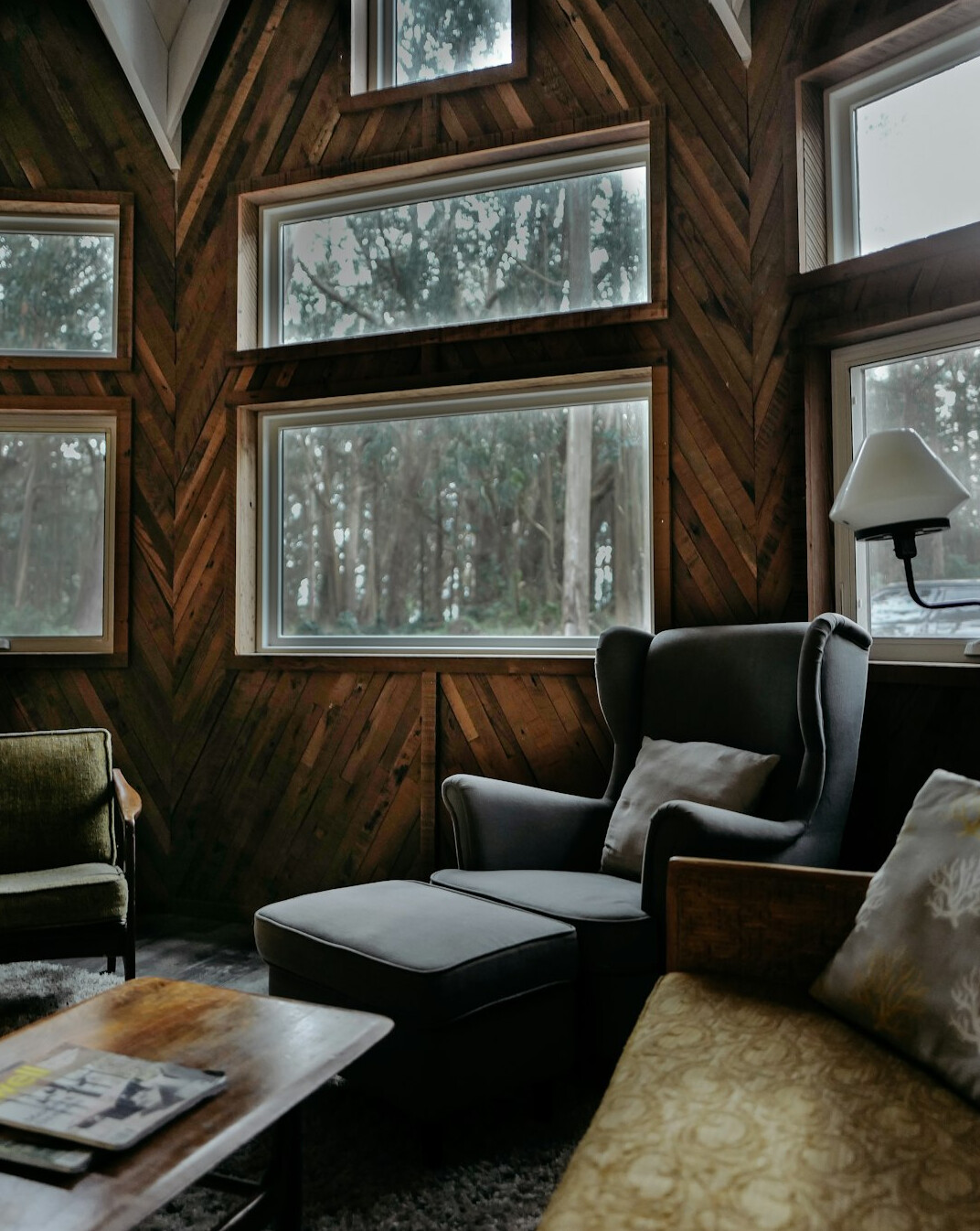 mountain chalet interior